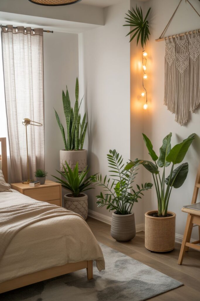 Best Tall Low Light House Plants for Bedroom Corners