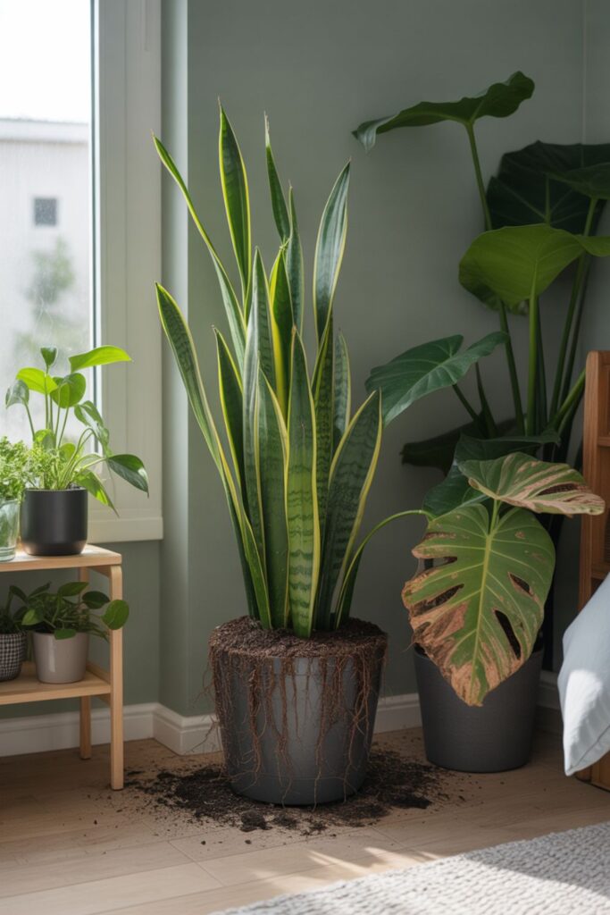 What Are Common Mistakes When Growing Tall Bedroom Plants?