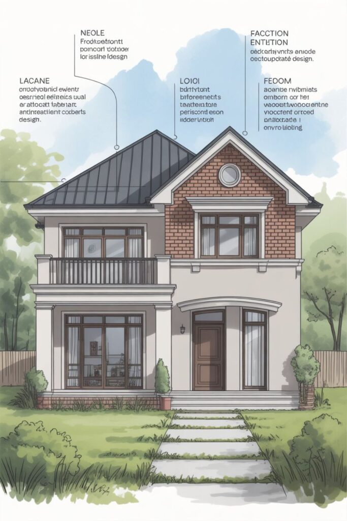 Key Elements to Consider in a Two Floor House Elevation