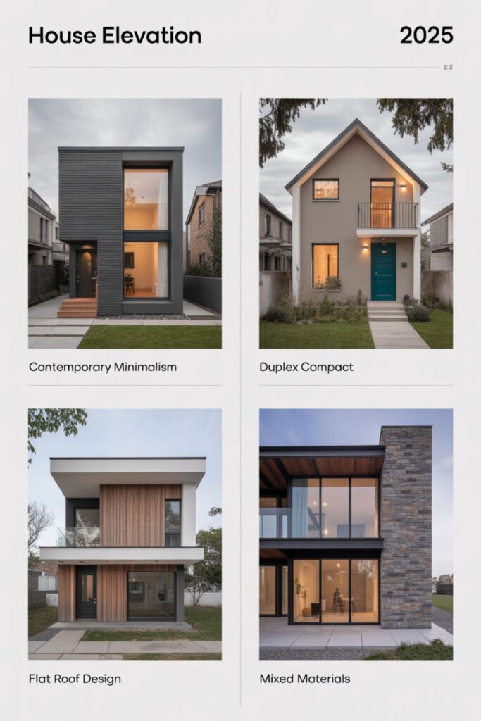 What Are the Most Popular Small House Elevation Styles for 2025?