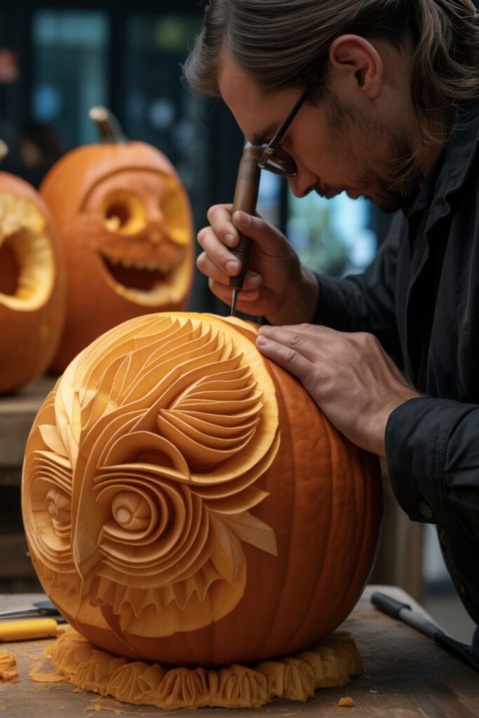 Creative Pumpkin Carving Ideas for Stunning Jack-O’-Lanterns 3 Advanced Techniques for Detailed Designs