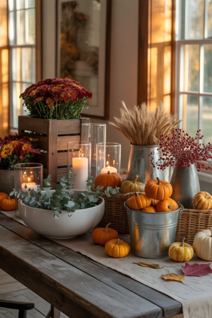 Fabulous Fall Centerpiece Stunning Table Décor Ideas 4 What Are the Best Containers for Fall Centerpiece Arrangements?