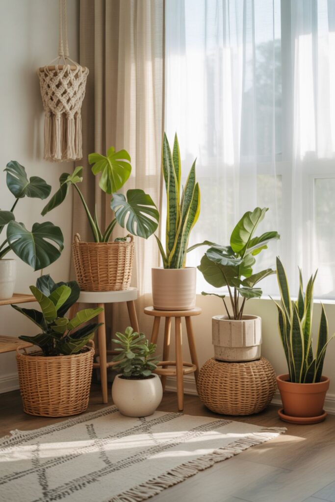 Boho Modern Corner Plant Make Stylish your Space 2 Best Plants for Boho Modern Corners