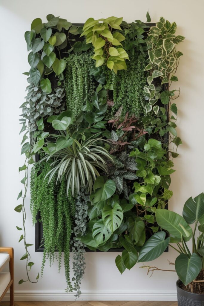 Modern Indoor Vine Wall Ideas for Stylish Green Spaces 2 Best Vining Plants for Indoor Living Walls
