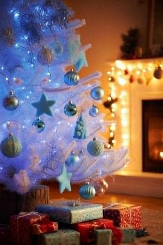 How Do You Create Blue Christmas Tree Ideas on a Budget?