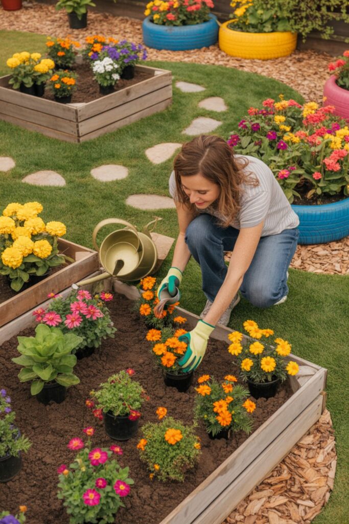 Budget-Friendly Front Yard Flower Bed Ideas