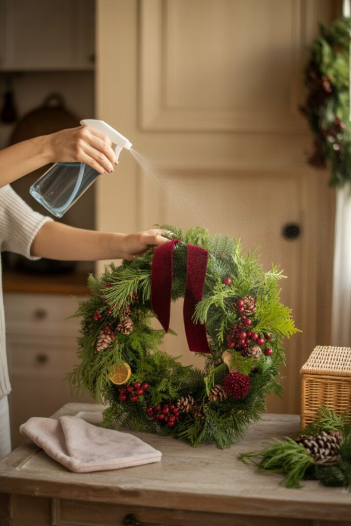 50+ Christmas Wreath Ideas: Stunning Designs to Transform Your Holiday Decor 5 Caring for Your Christmas Wreath