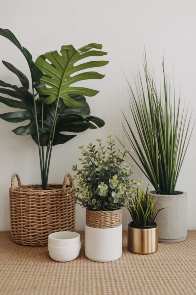 Choosing the Right Containers for Artificial Plants