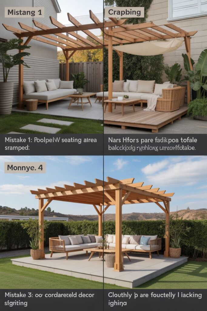 Common Modern Pergola Mistakes to Avoid
