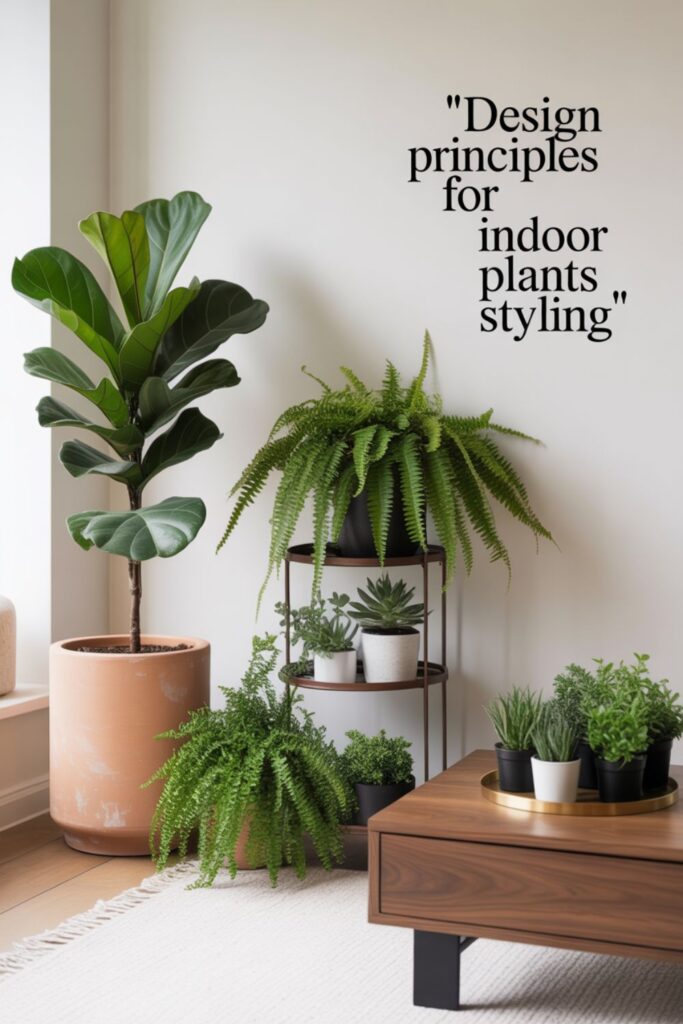 Design Principles for Indoor Plants Styling