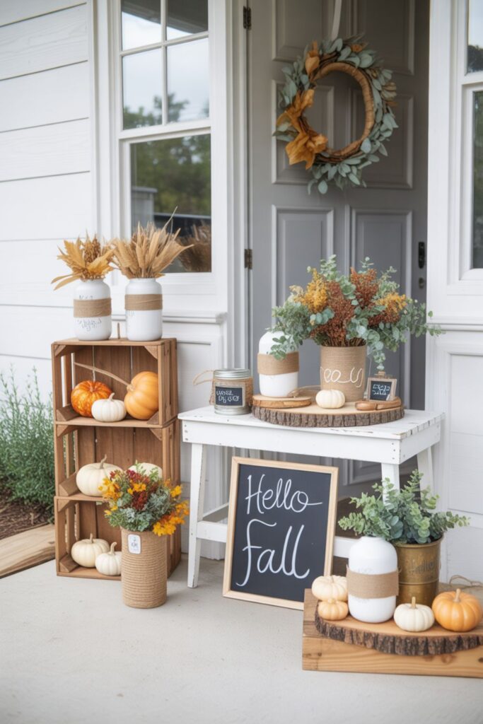 How Can You DIY Farmhouse Fall Decorations on a Budget?