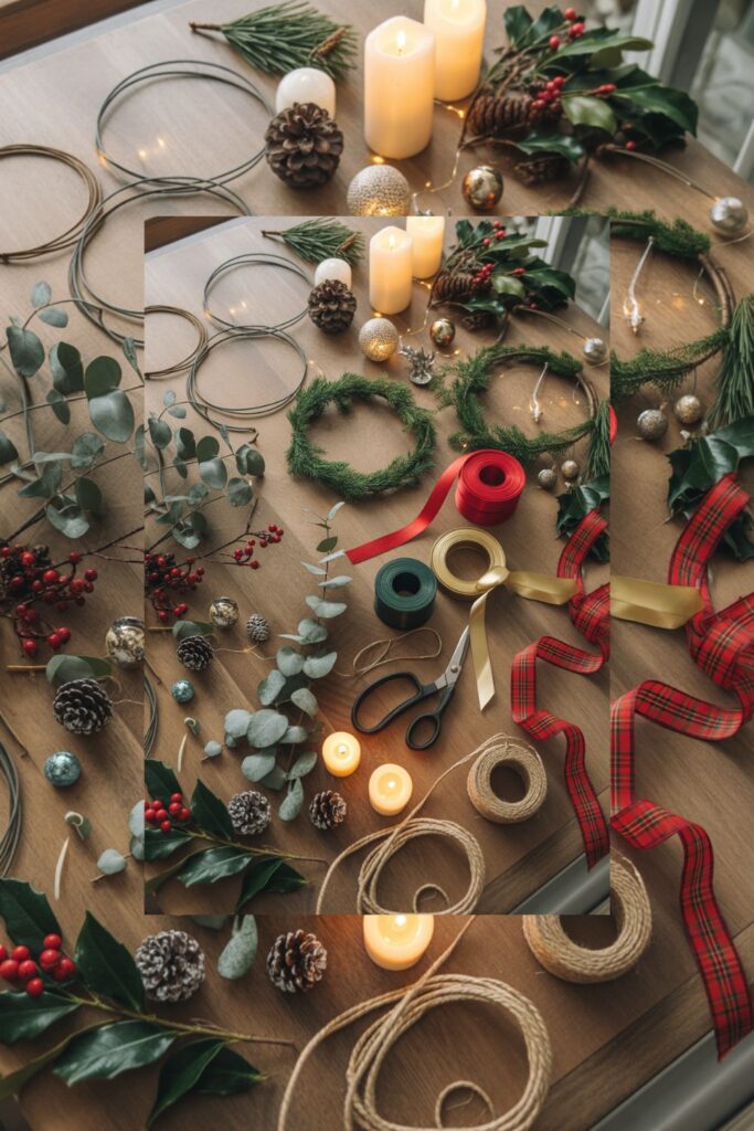 25+ Christmas Wreath Ideas DIY Make This Holiday Season memorable 2 Essential Materials for Making Christmas Wreaths