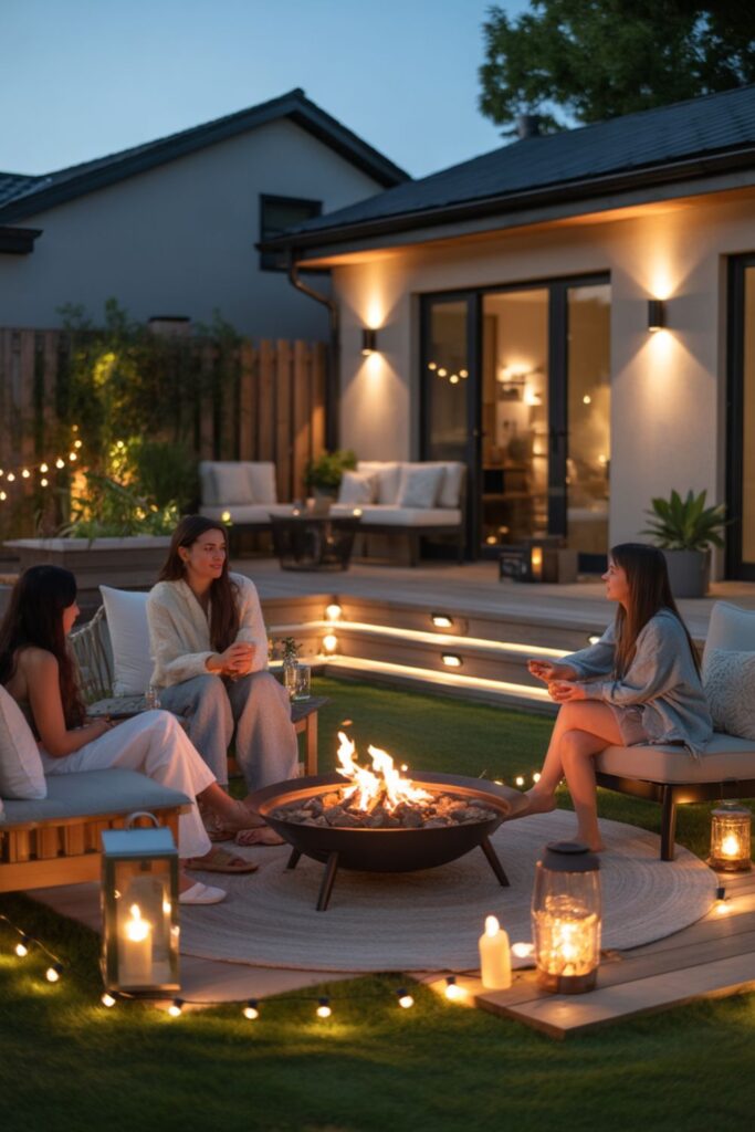 How Do You Create Ambiance with Fire Pit Lighting?