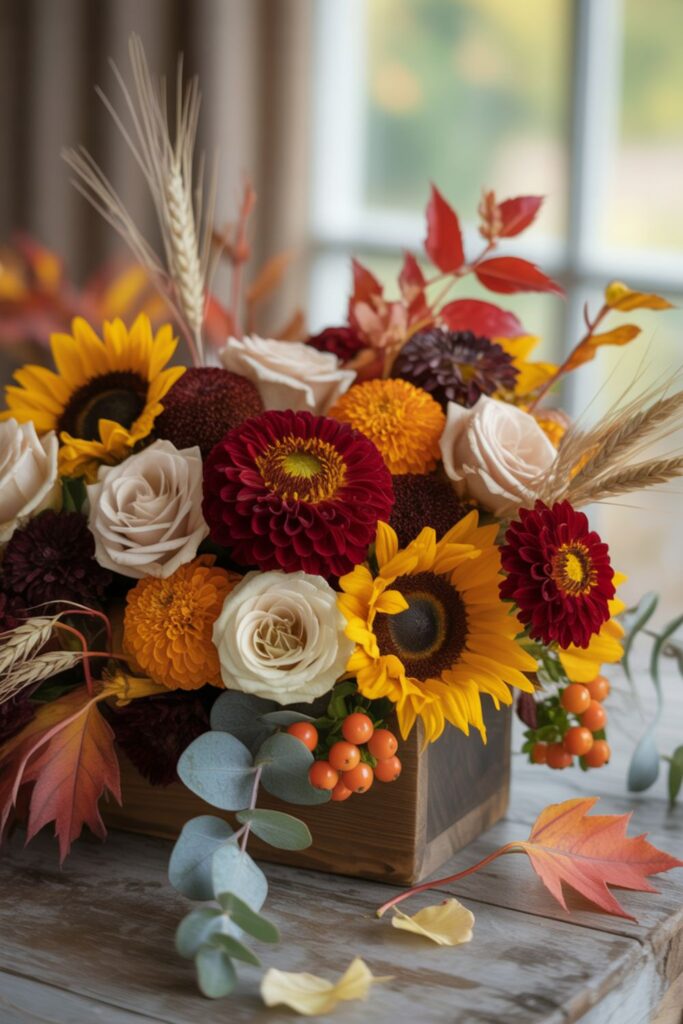 Fabulous Fall Centerpiece Stunning Table Décor Ideas 5 What Fresh Flowers Work Best in Fall Centerpiece Designs?