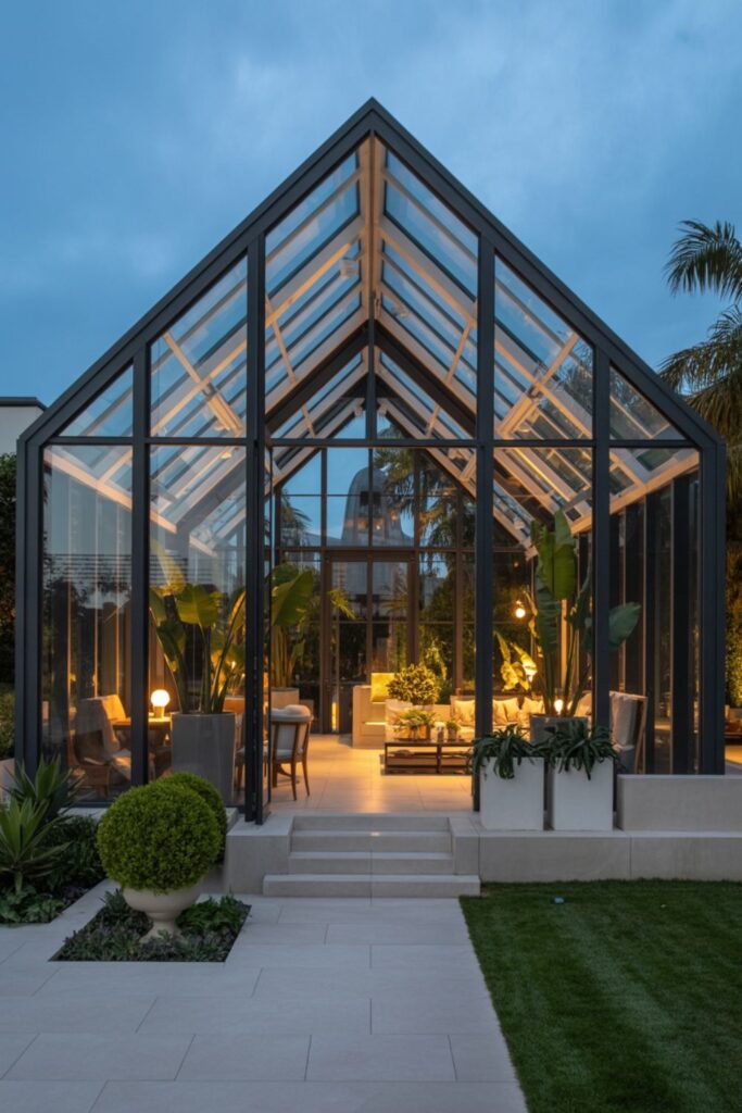 Gorgeous Greenhouse Ideas for Year-Round Gardening 2 How Do Glass Pavilion Greenhouses Create Luxury Outdoor Spaces?