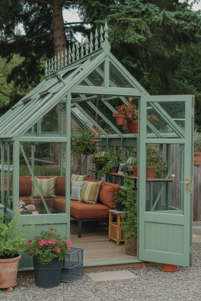 Gorgeous Greenhouse Ideas for Year-Round Gardening 5 Greenhouse Color Trends: Beyond Traditional White