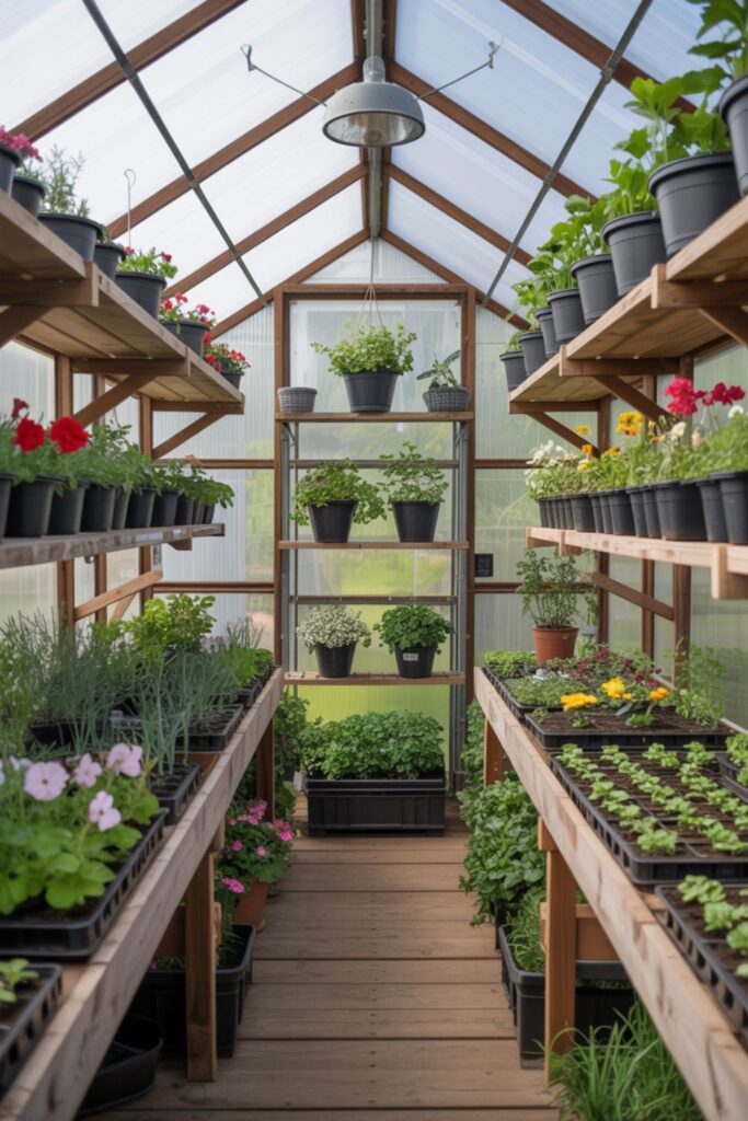 Gorgeous Greenhouse Ideas for Year-Round Gardening 3 Which Greenhouse Interior Design Ideas Maximize Growing Space?
