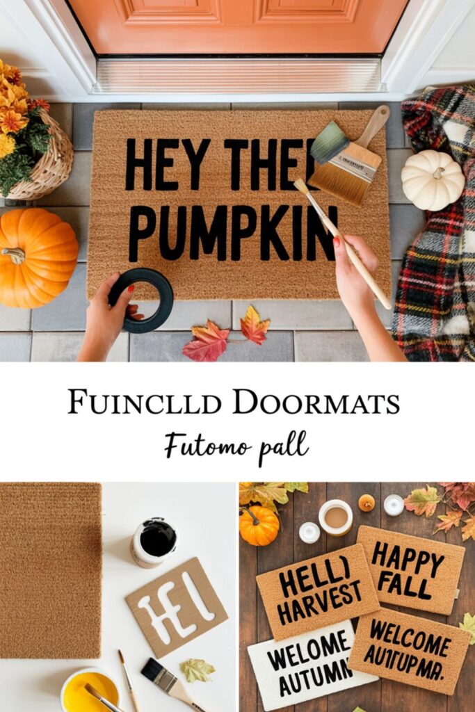 20+Fall Front Porch Ideas DIY Creative Projects 3 How Do You Make a DIY Fall Doormat?