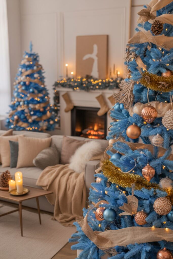 How Do You Prevent Blue Christmas Trees from Feeling Cold?