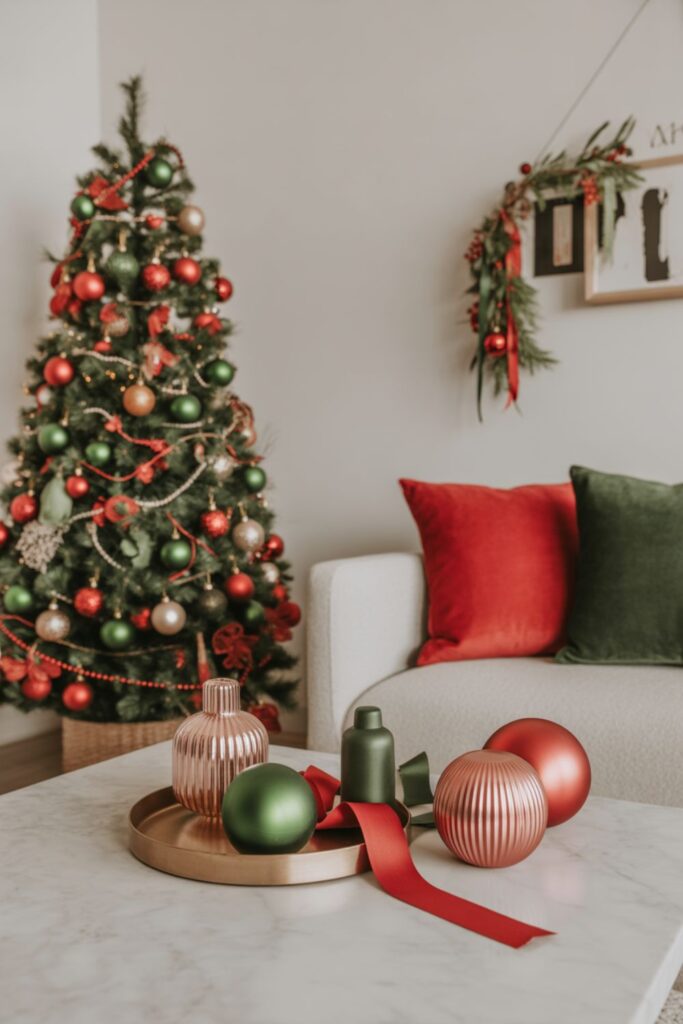 How Can You Modernize Traditional Red and Green?