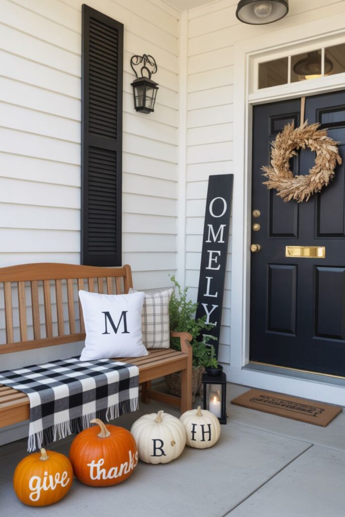 Fall Front Porch Ideas Simple: Easy Ways to Transform Your Entryway 4 How Can You Personalize Simple Fall Porch Decor?