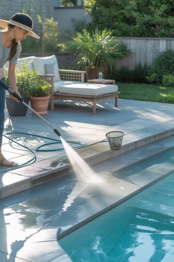What Maintenance Do Pool Patios Require?