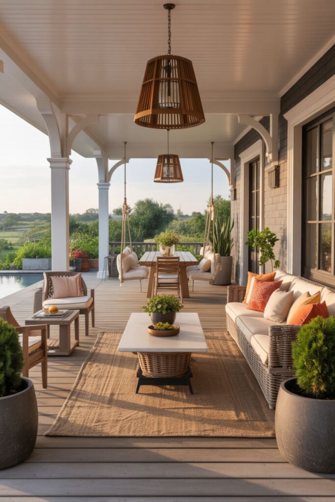 Porch Ideas for Large Spaces