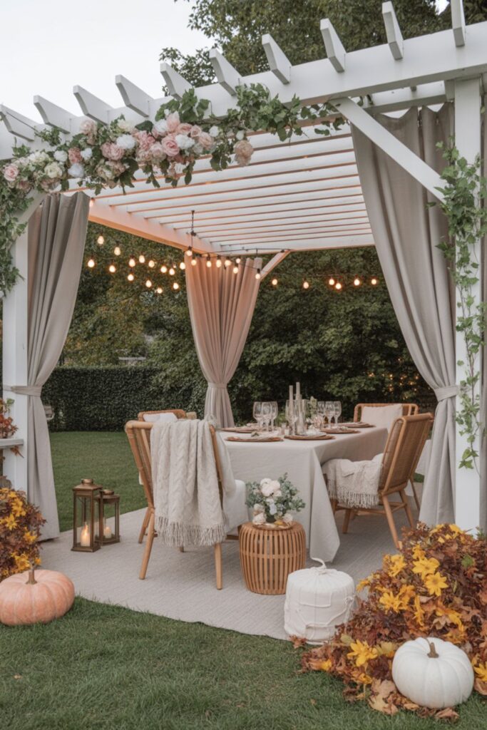 Seasonal Pergola Design Ideas