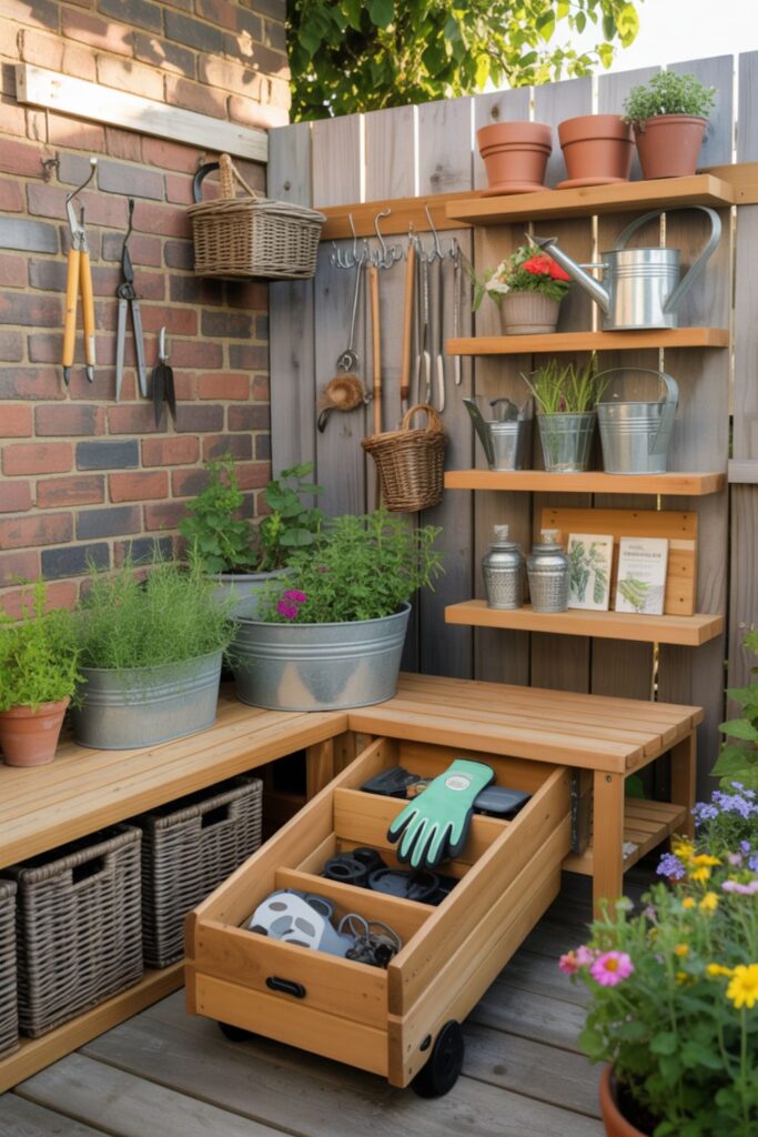 Small Backyard Garden Ideas for Lush Tiny Spaces 4 What Are the Most Effective Space-Saving Storage Solutions