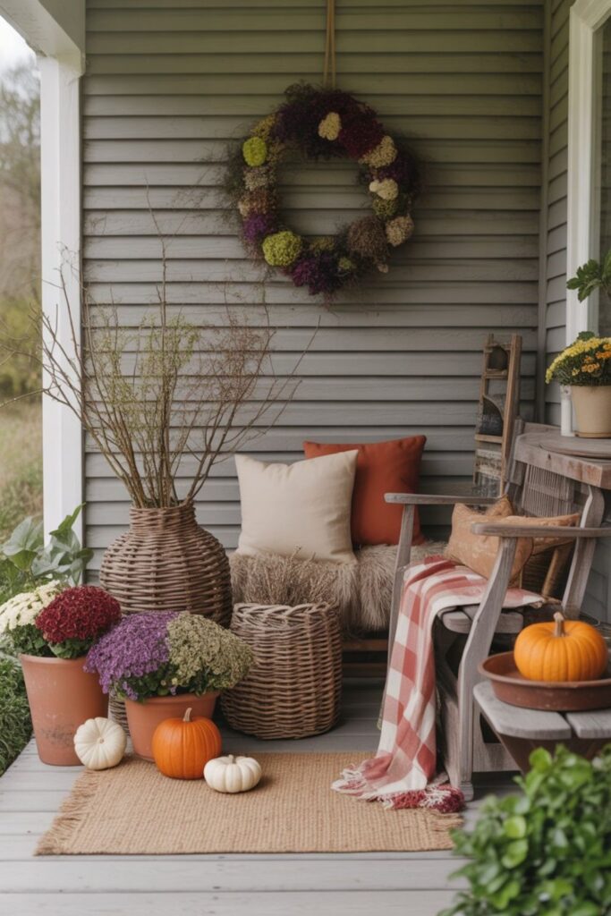 What Are Trending Fall Porch Decorating Styles This Year?