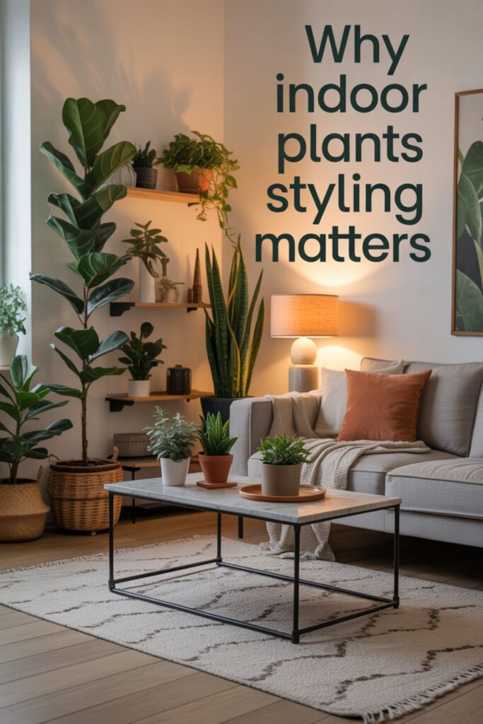 Why Indoor Plants Styling Matters for Your Home