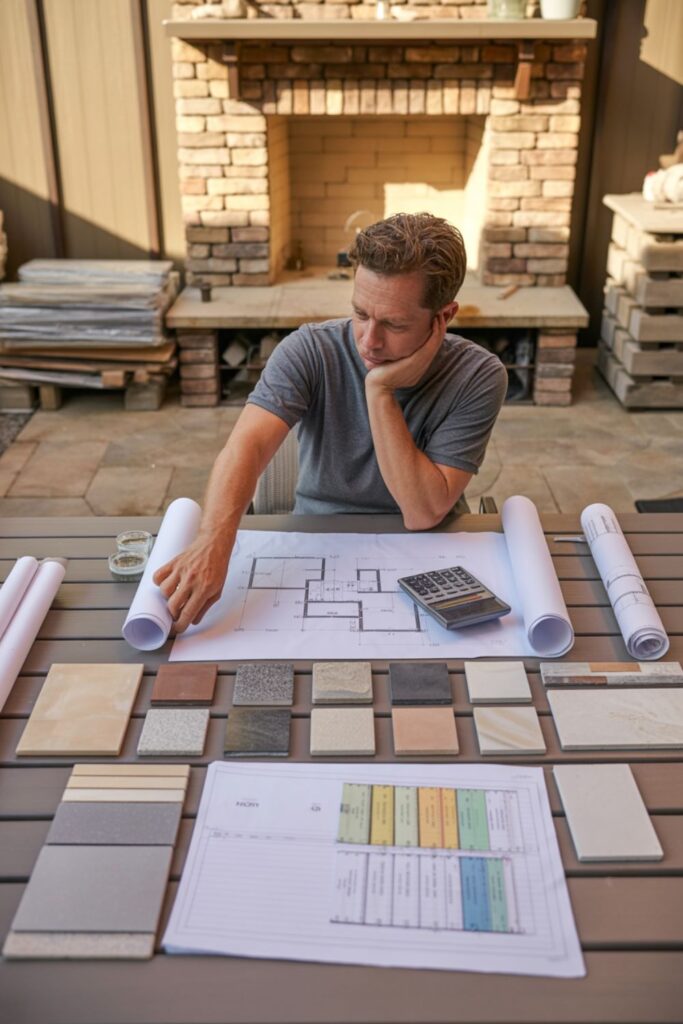 Outdoor Fireplace Patio Ideas To Create Your Perfect Outdoor 4 Budget Planning for Outdoor Fireplace Patio Projects