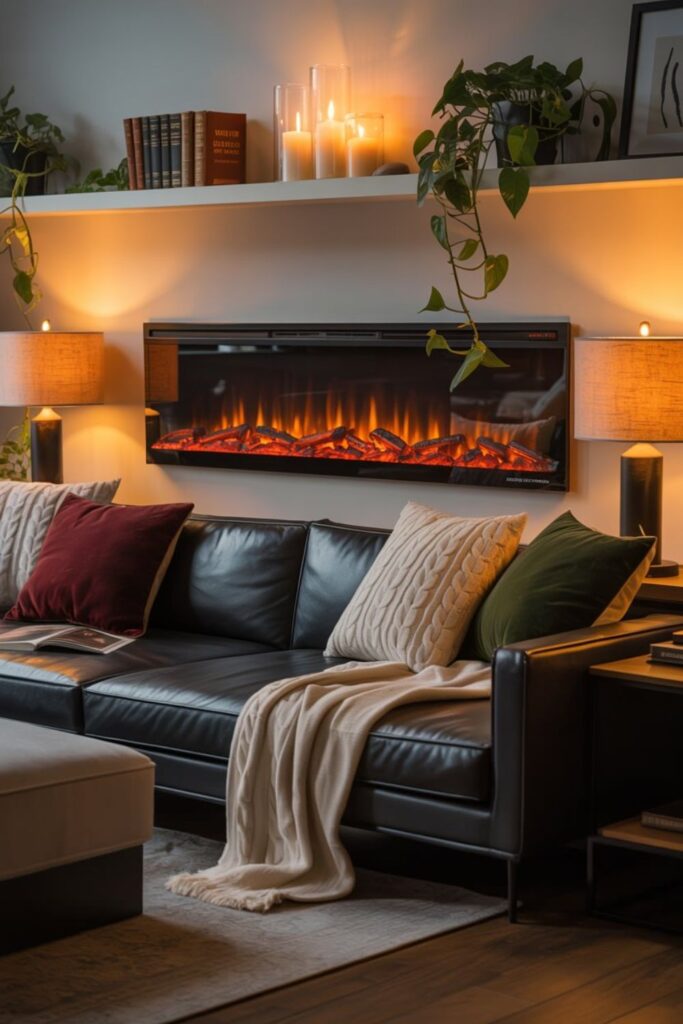 Can You Create a Cozy Aesthetic with Electric or Gas Fireplaces?