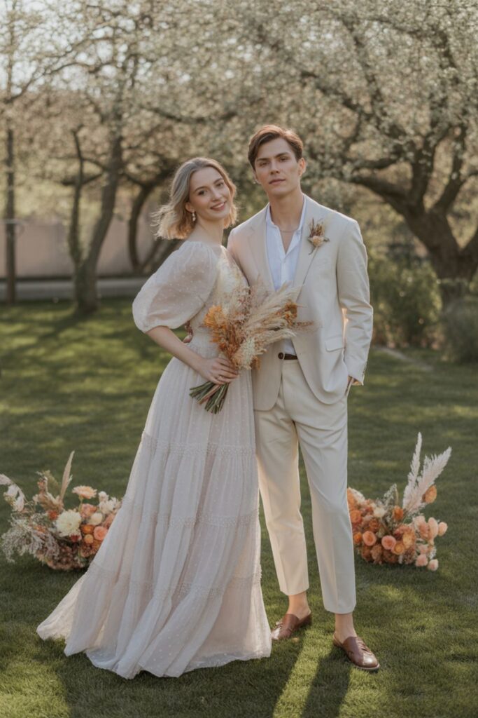 How Do You Choose a Spring Wedding Attire?