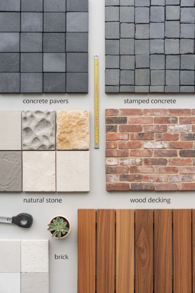 Stunning Backyard Patio designs to Transform Your Space 2 Choosing the Best Patio Materials