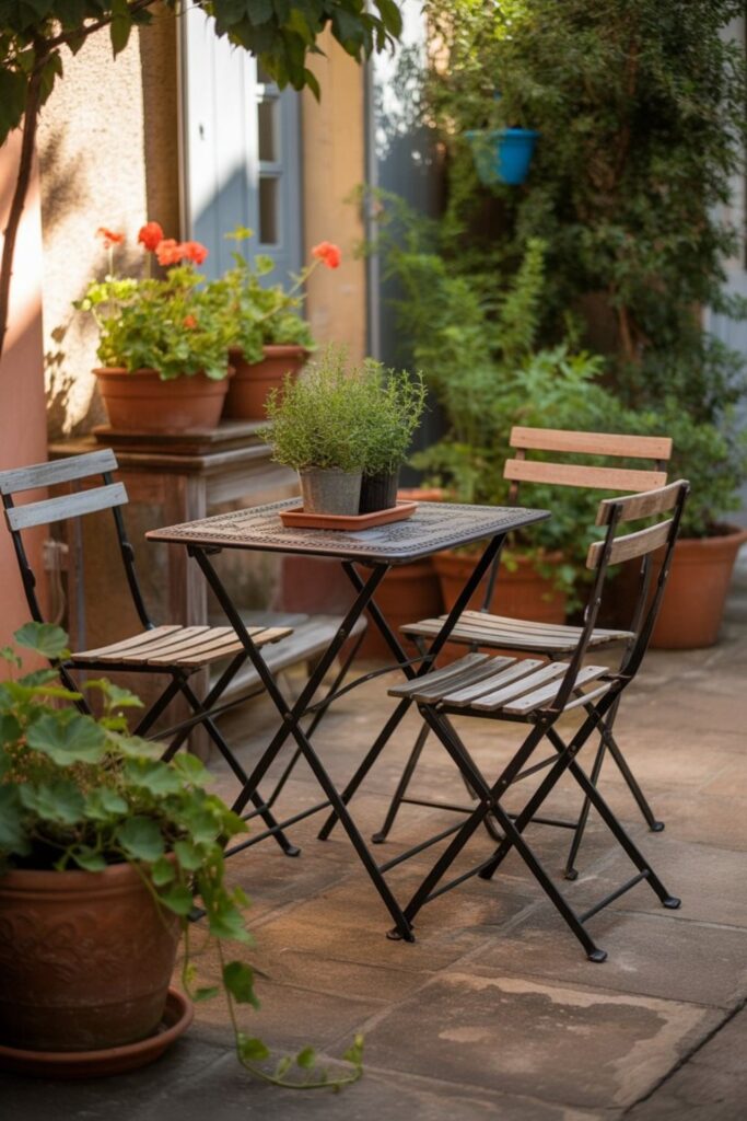 24+ stunning Small Patio Ideas to Maximize Your Outdoor Space 4 Compact Dining Solutions for Small Patios