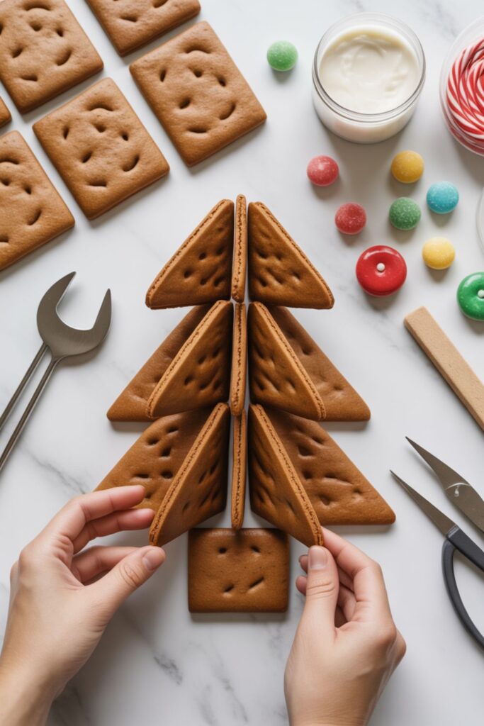 23+ Creative Gingerbread Christmas Tree Ideas for the Holidays 3 How to Make a Standing 3D Gingerbread Christmas Tree