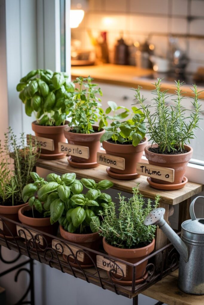 Creative Balcony Garden Ideas for Small Spaces 3 Herb Gardens Within Arm's Reach