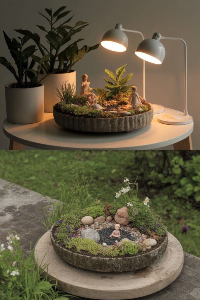 21+ Fairy Garden Ideas for Stunning Mini Gardens 4 Indoor vs Outdoor Fairy Gardens