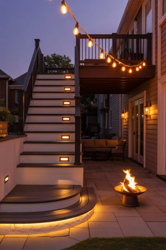 Lighting Design for Patio Deck Combinations