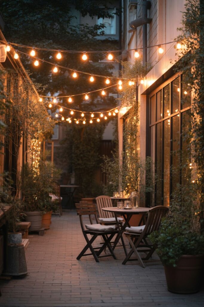24+ stunning Small Patio Ideas to Maximize Your Outdoor Space 3 Lighting Ideas That Expand Small Patios After Dark