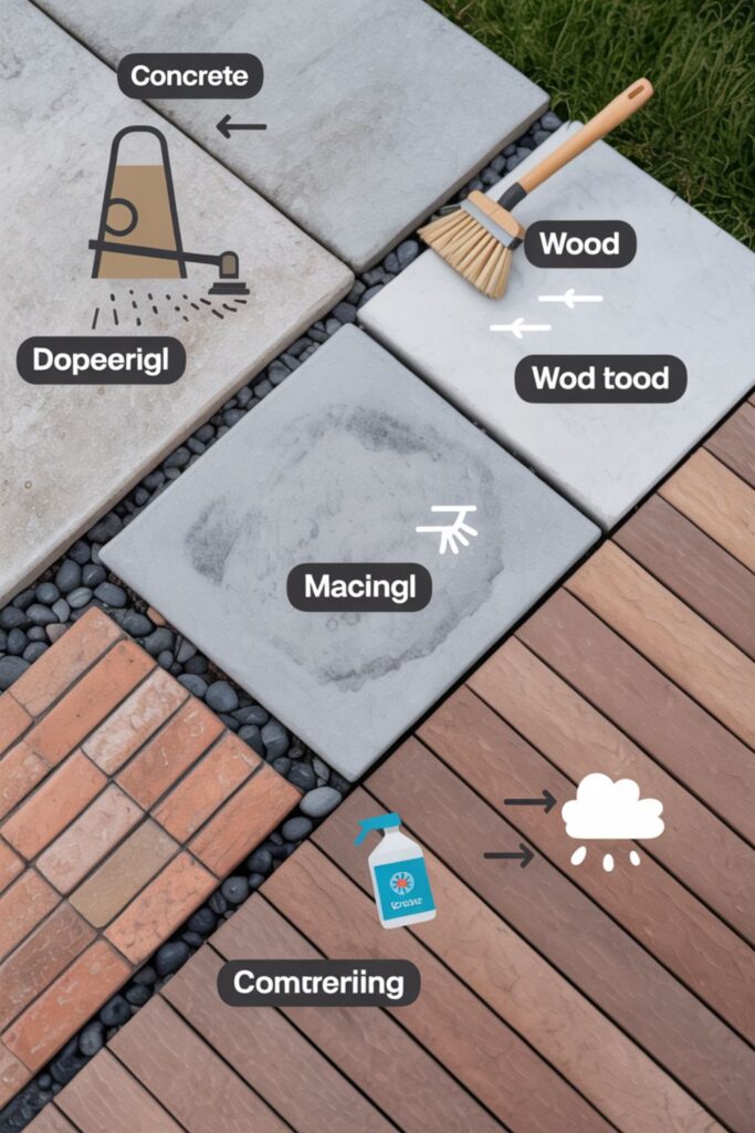 Stunning Backyard Patio designs to Transform Your Space 5 How Do You Maintain Different Patio Materials?