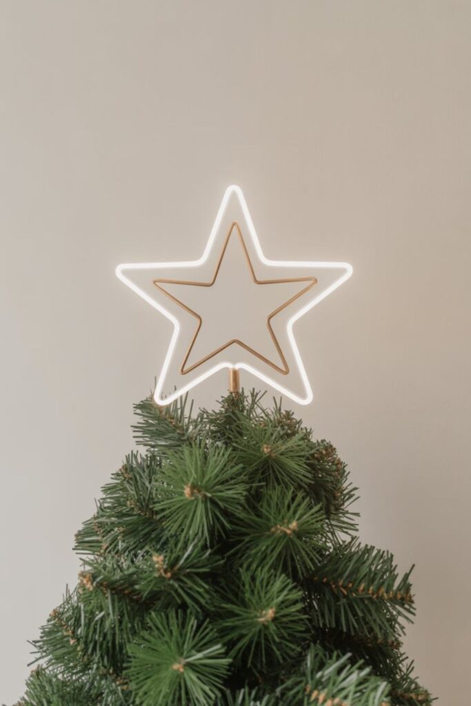 30+ Christmas Tree Topper Ideas for a Stunning Holiday Look 2 Modern and Contemporary Tree Topper Designs