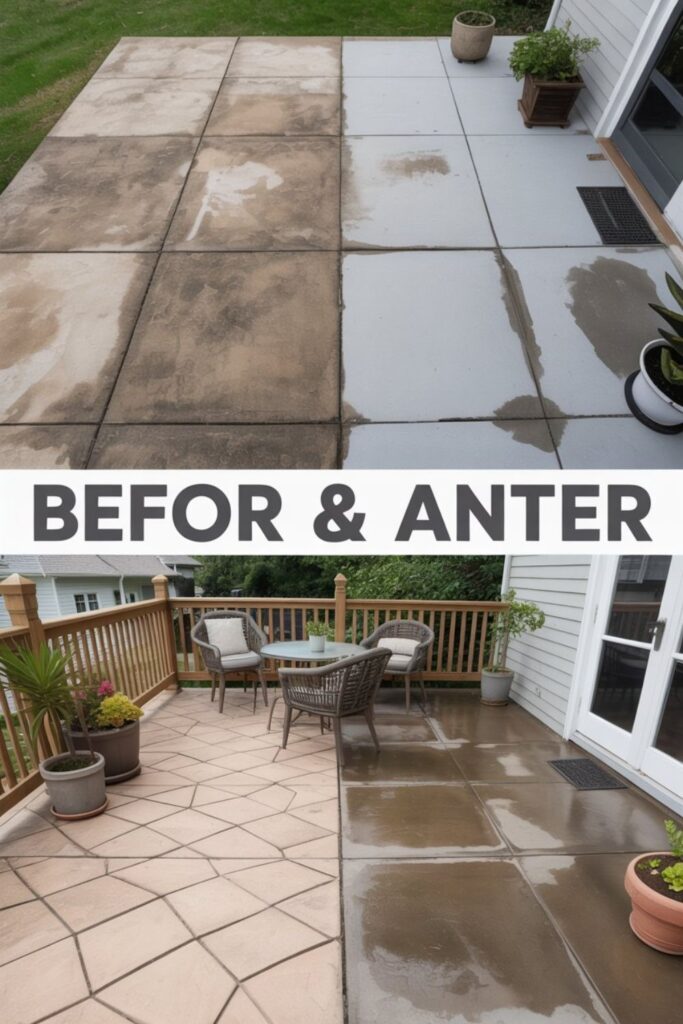 20+ Concrete Patio Designs to Elevate Your Backyard 3 How Can You Make Old Concrete Patios Look New Again?