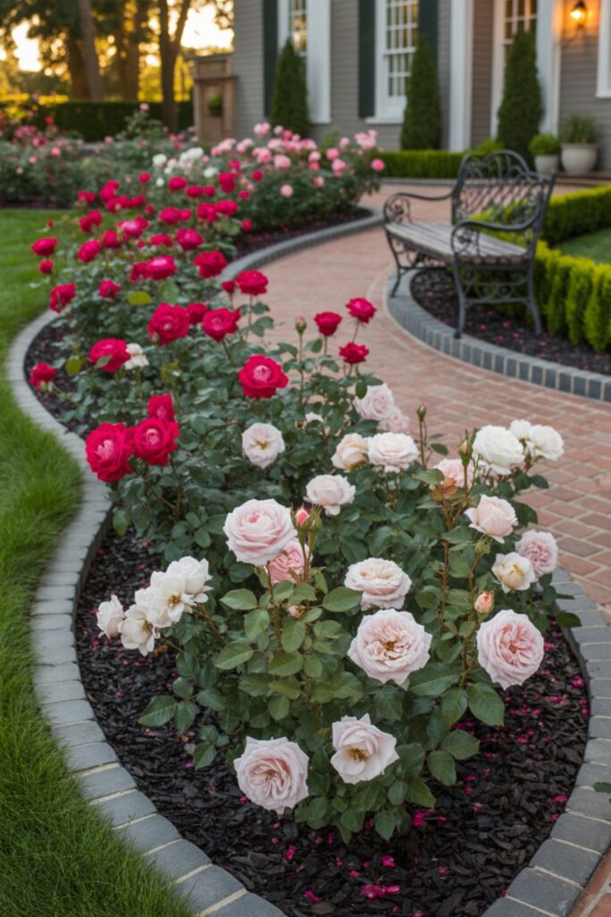 29+ Stunning Rose Garden Ideas to Boost Curb Appeal 5 How Much Does an Amazing Curb Appeal Boosting Rose Garden Cost?