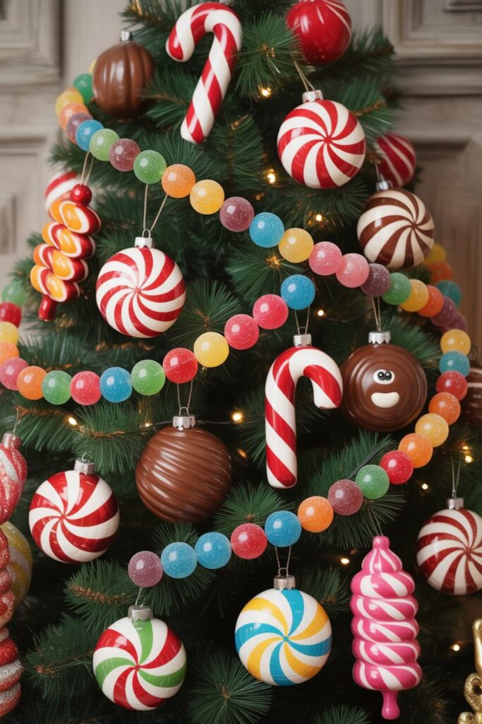 Candy Land Christmas Tree Ideas For Sweet Holiday Decor 4 Store-Bought Candy Decorations Worth Buying