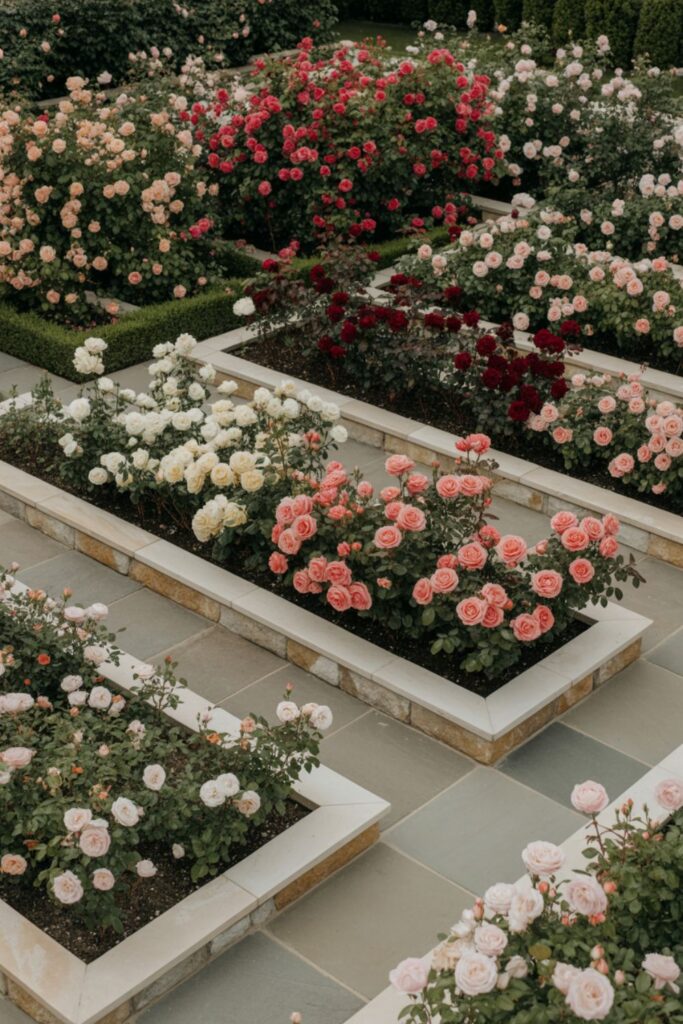 29+ Stunning Rose Garden Ideas to Boost Curb Appeal 2 Strategic Placement Creates Professional Results