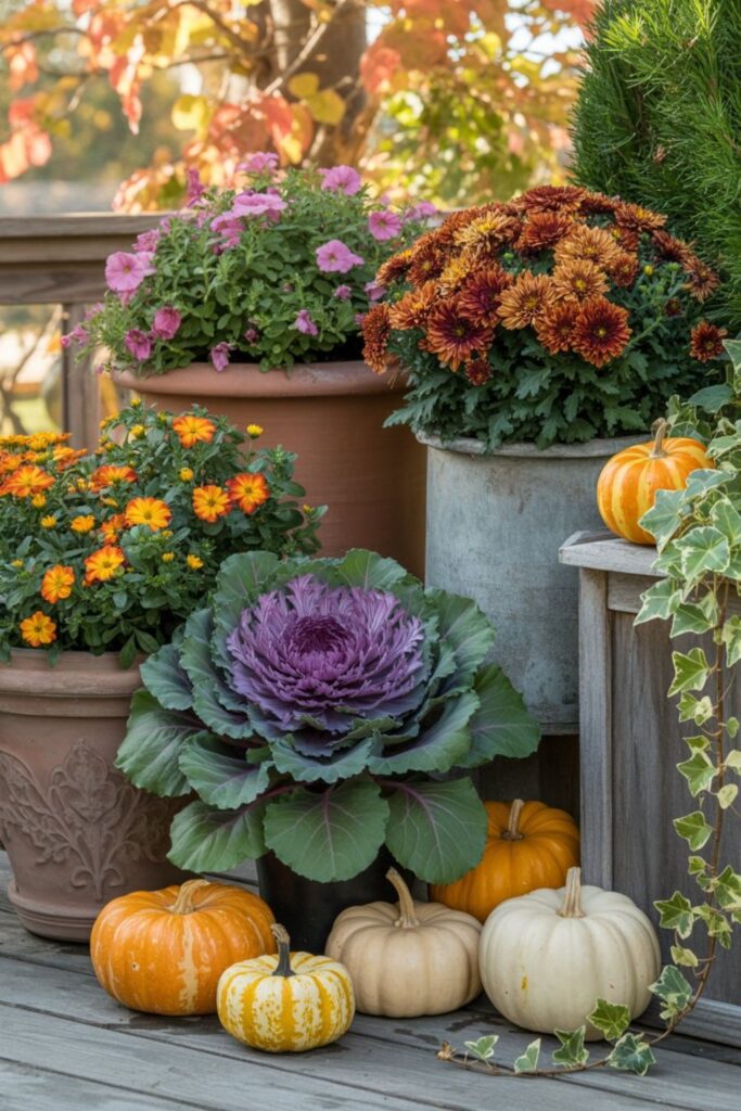 25+ Beautiful Fall Planter Ideas for a Stunning Autumn Outdoor Space 5 Can You Use Summer Planters for Fall Displays?