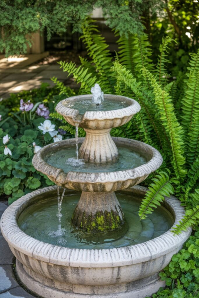 30+ Stunning Hippie Garden Ideas to Transform Your Outdoor Space 3 Water Features for Sound and Tranquility