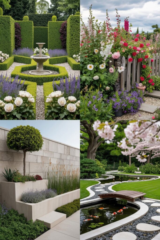 20+Bloom-Filled Flower Garden Ideas for a Stunning Outdoor Space 4 What Are Popular Garden Styles to Consider?